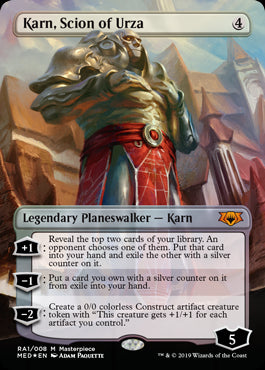 (MED-MC)Karn, Scion of Urza/ウルザの後継、カーン【英語】