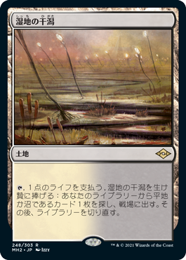 【Foil】(MH2-RL)Marsh Flats/湿地の干潟【日本語】