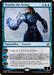 【Foil】(MM2-MU)Tezzeret the Seeker/求道者テゼレット【日本語】