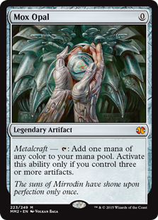 【Foil】(MM2-MA)Mox Opal/オパールのモックス【日本語】