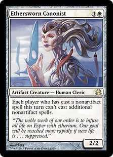 【Foil】(MMA-RW)Ethersworn Canonist/エーテル宣誓会の法学者【英語】