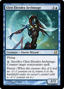 【Foil】(MMA-RU)Glen Elendra Archmage/エレンドラ谷の大魔導師【英語】