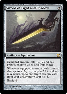 【Foil】(MMA-MA)Sword of Light and Shadow/光と影の剣【英語】