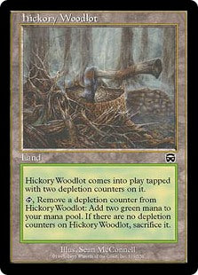 【Foil】(MMQ-CL)Hickory Woodlot/ヒッコリーの植林地【英語】