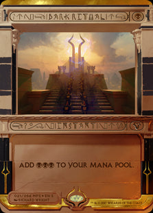 (MP2-MB)Dark Ritual/暗黒の儀式【英語】