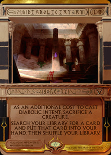 (MP2-MB)Diabolic Intent/悪魔の意図【英語】