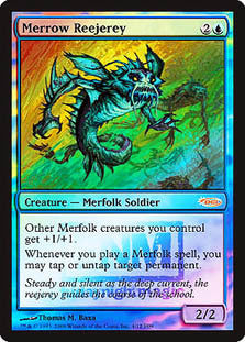【Foil】(Promo-FNM)Merrow Reejerey/メロウの騎兵【英語】