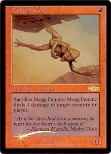 【Foil】(Promo-FNM)Mogg Fanatic/モグの狂信者【英語】