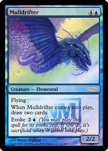 【Foil】(Promo-FNM)Mulldrifter/熟考漂い【英語】