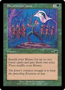 【Foil】(NEM-CG)Skyshroud Claim/スカイシュラウドの要求【英語】