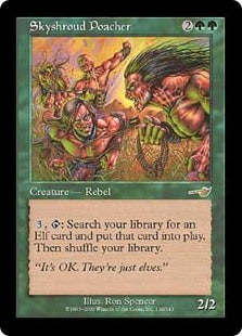 【Foil】(NEM-RG)Skyshroud Poacher/スカイシュラウドの密猟者【英語】