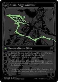 (Promo-SDCC)Nissa, Vastwood Seer/巨森の予見者、ニッサ 【SDCC2015】【英語】