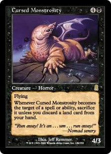 【Foil】(ODY-RB)Cursed Monstrosity/呪われた大怪物【英語】