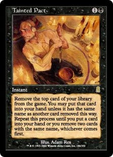 【Foil】(ODY-RB)Tainted Pact/汚れた契約【英語】