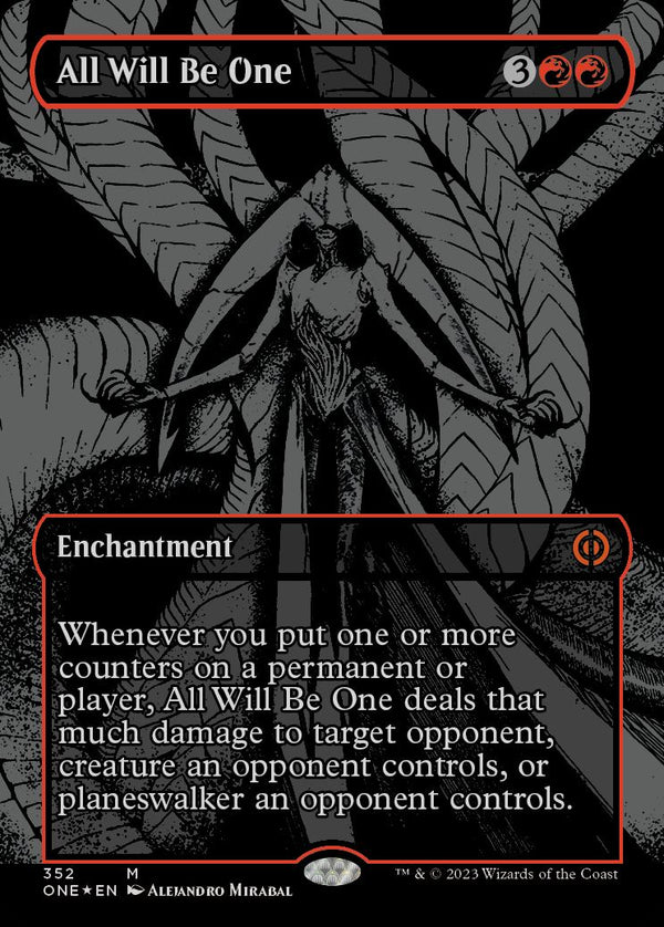 【オイルスリック・FOIL】(ONE-MR)All Will Be One/完全なる統一【英語】