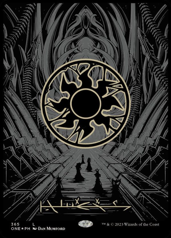 【オイルスリック・FOIL】(ONE-CL)Plains/平地【No.365】【英語】