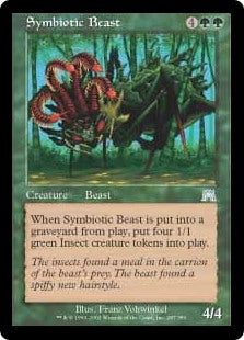 【Foil】(ONS-UG)Symbiotic Beast/共生する獣【英語】
