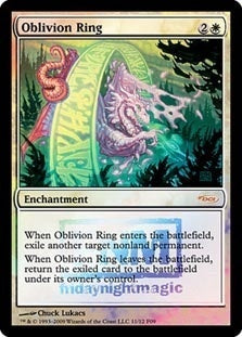 【Foil】(Promo-FNM)Oblivion Ring/忘却の輪【英語】
