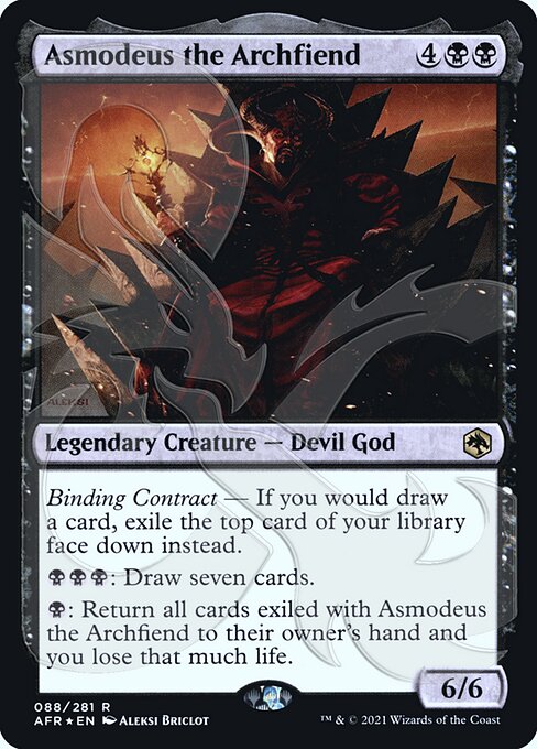 (Promo-PAFR-RB)Asmodeus the Archfiend/アーチフィーンド、アスモデウス【Ampersand Foil】【英語】