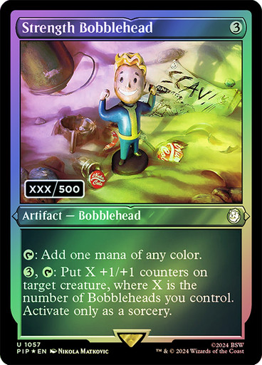 【Serial Number】(PIP-UA)Strength Bobblehead/ストレングスのボブルヘッド【英語】