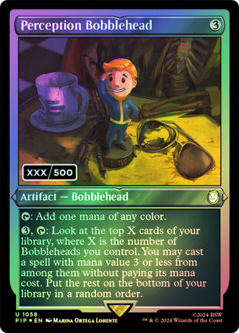 【Serial Number】(PIP-UA)Perception Bobblehead/パーセプションのボブルヘッド【英語】