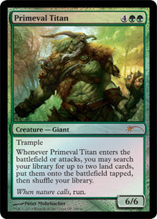 (Promo-GP)Primeval Titan/原始のタイタン【英語】