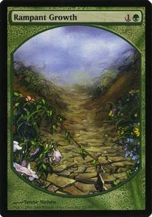 (Promo-PLAYER_REWARDS)Rampant Growth/不屈の自然【英語】