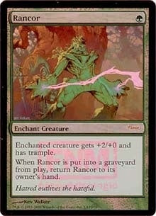 【Foil】(Promo-FNM)Rancor/怨恨【英語】