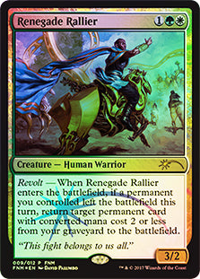 【Foil】(Promo-FNM)Renegade Rallier/改革派の結集者【英語】