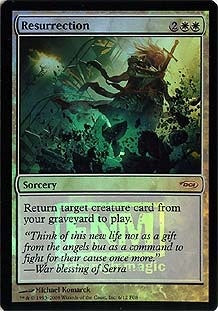 【Foil】(Promo-FNM)Resurrection/蘇生【英語】