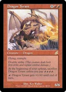 【Foil】(SCG-RR)Dragon Tyrant/ドラゴンの暴君【日本語】