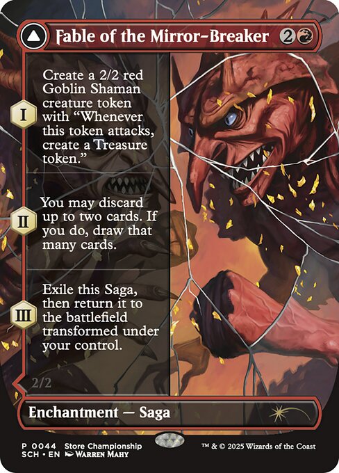 【Foil】(Promo-SCH)Fable of the Mirror-Breaker/鏡割りの寓話【日本語】