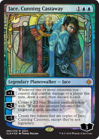 (Promo-SDCC)Jace, Cunning Castaway/狡猾な漂流者、ジェイス【SDCC2018】【英語】