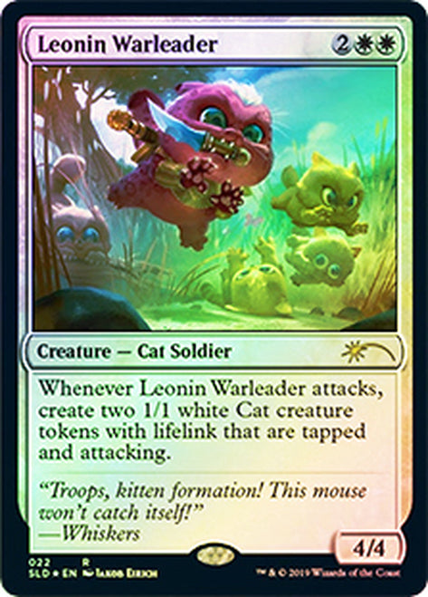 (SLD-RW)Leonin Warleader/レオニンの戦導者【英語】