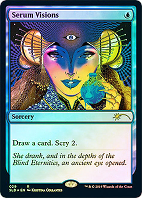 【Foil】(SLD-RU)Serum Visions/血清の幻視【No.029】【英語】