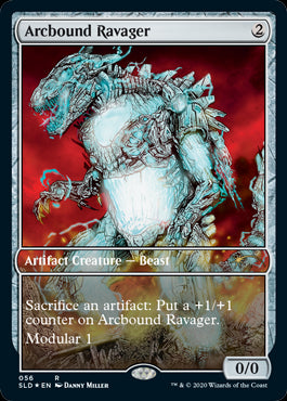 【Foil】(SLD-RA)Arcbound Ravager/電結の荒廃者【英語】