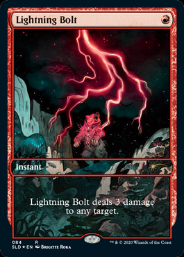 【Foil】(SLD-RR)Lightning Bolt/稲妻【No.084】【英語】