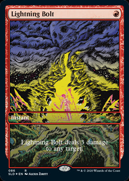 【Foil】(SLD-RR)Lightning Bolt/稲妻【No.086】【英語】