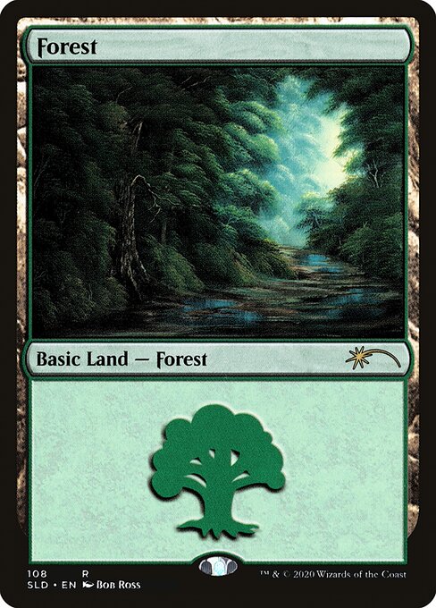 (SLD-RL)Forest/森【No.108, Illus. Bob Ross】【英語】