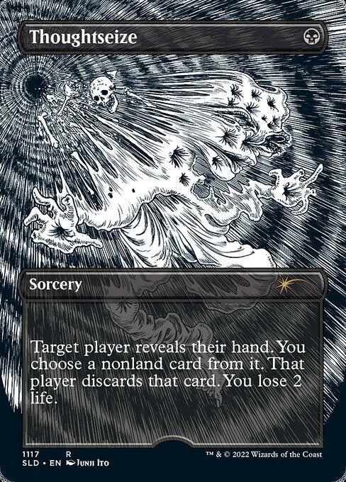 【エッチング仕様】(SLD-RB)Thoughtseize/思考囲い【No.1117】【英語】