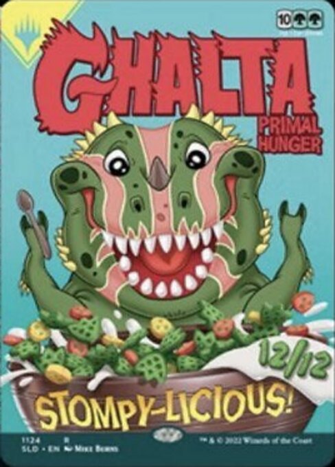 (SLD-RG)Ghalta, Primal Hunger/原初の飢え、ガルタ【No.1124】【英語】