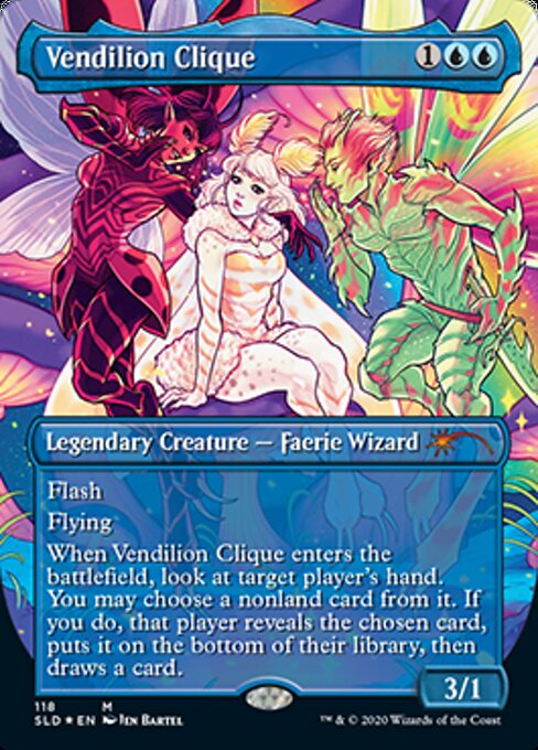 【Foil】(SLD-RU)Vendilion Clique/ヴェンディリオン三人衆【英語】