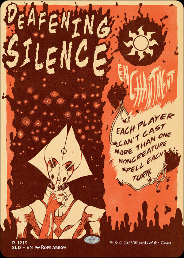 【Foil】(SLD-RW)Deafening Silence/耳の痛い静寂【No.1219】【英語】