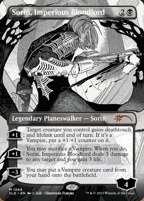 【Foil】(SLD-MB)Sorin, Imperious Bloodlord/傲慢な血王、ソリン【No.1244】【英語】