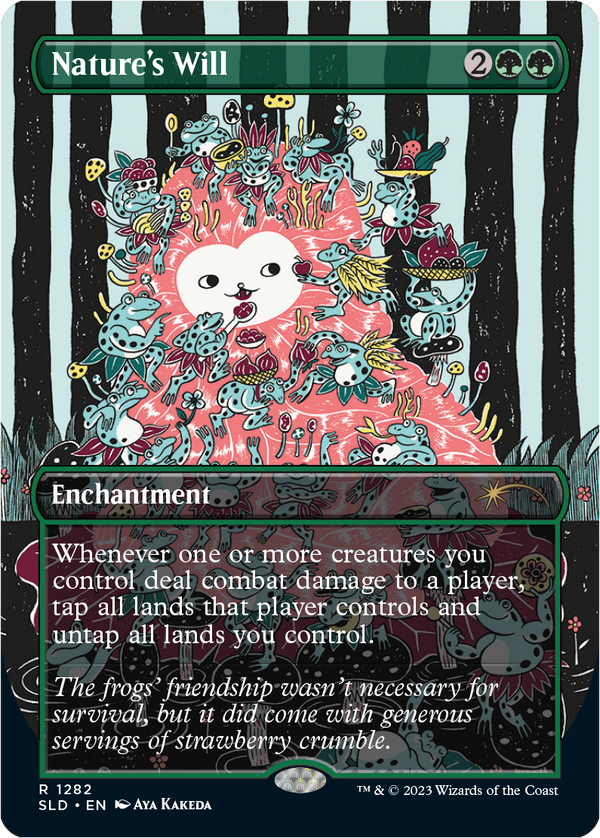 【Foil】(SLD-RG)Nature's Will/自然の意志【No.1282】【英語】