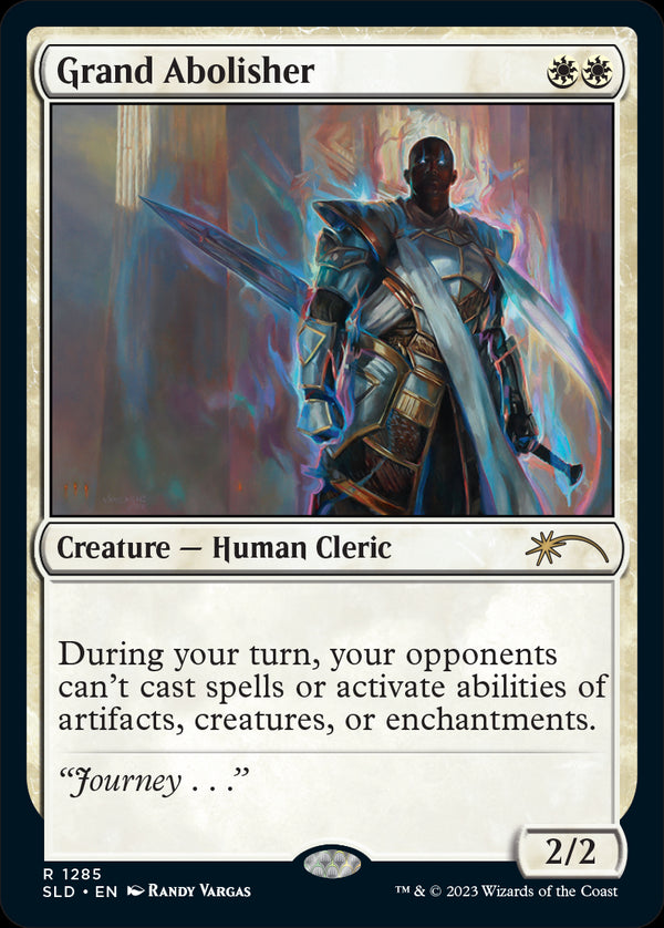 【Foil】(SLD-RW)Grand Abolisher/堂々たる撤廃者【No.1285】【英語】