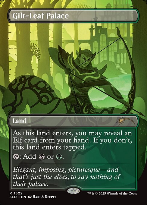 【Foil】(SLD-RL)Gilt-Leaf Palace/光り葉の宮殿【No.1322】【英語】