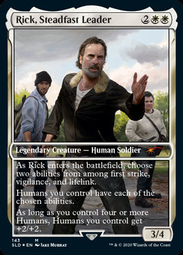 【Foil】(SLD-MW)Rick, Steadfast Leader【英語】