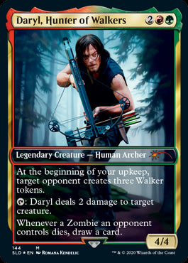 【Foil】(SLD-MM)Daryl, Hunter of Walkers【英語】