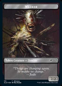 【Foil】(SLD-Token)Walker Token/ウォーカートークン【No.151】【英語】